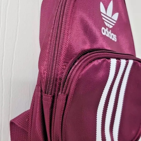 Adidas Mini Maroon Backpack - Picture 6 of 15